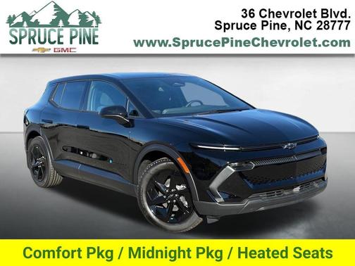 Black 2026 Chevrolet Equinox EV LT