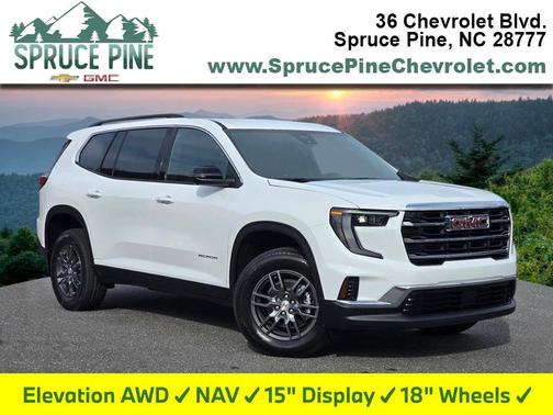2026 GMC Acadia Elevation AWD