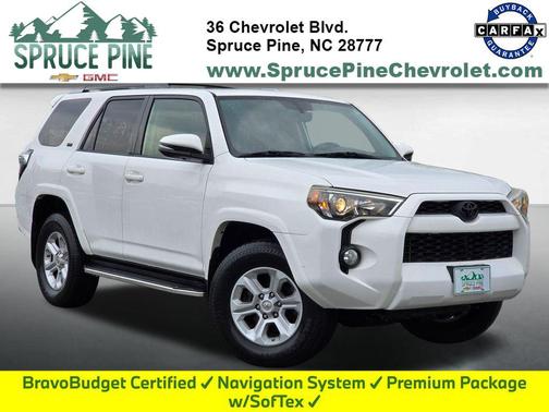 Super White 2016 Toyota 4Runner SR5 Premium