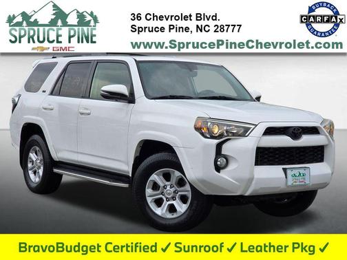 Super White 2016 Toyota 4Runner SR5 Premium