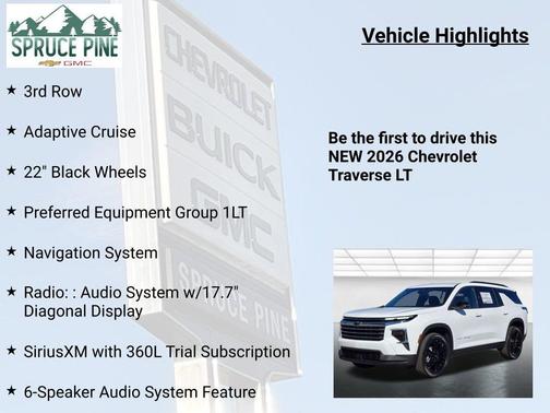 2026 Chevrolet Traverse LT