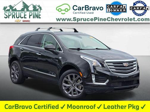 Stellar Black Metallic 2019 Cadillac XT5 Luxury
