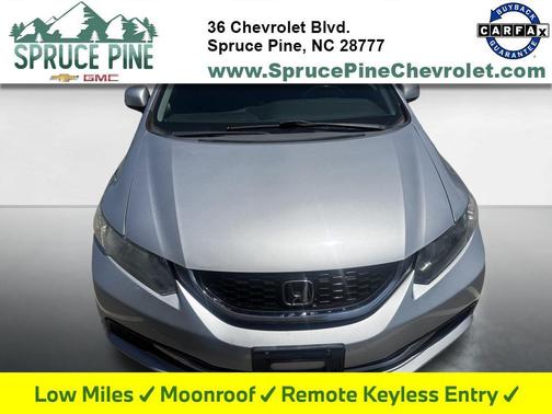Alabaster Silver Metallic 2013 Honda Civic EX