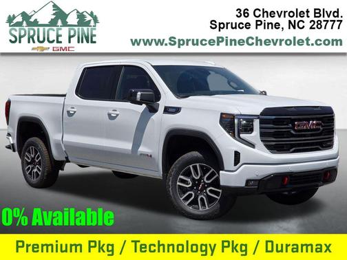 Summit White 2026 GMC Sierra 1500 AT4