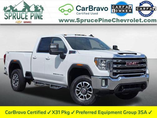 Summit White 2022 GMC Sierra 2500 SLE