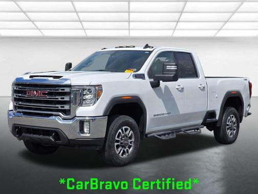Summit White 2022 GMC Sierra 2500 SLE