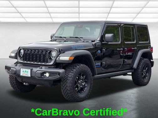 Black Clearcoat 2025 Jeep Wrangler 4xe Willys