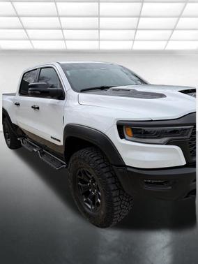 Bright White Clearcoat 2026 RAM 1500 RHO Crew Cab 4x4 5'7' Box