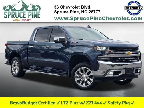 Northsky Blue Metallic 2019 Chevrolet Silverado 1500 LTZ