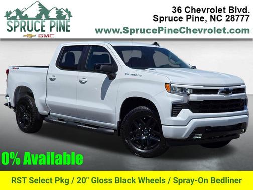 Summit White 2026 Chevrolet Silverado 1500 RST