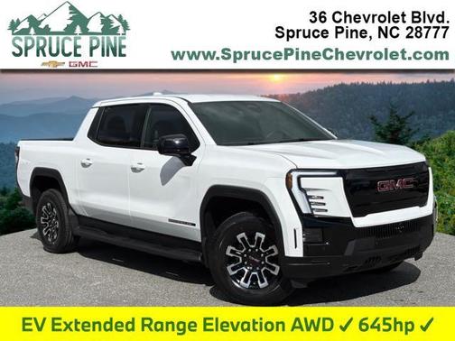 2026 GMC Sierra EV Extended Range Elevation