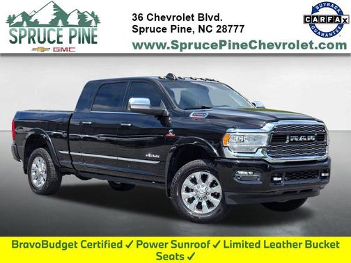 Diamond Black Crystal Pearlcoat 2022 RAM 2500 Limited Mega Cab 4x4 6'4' Box