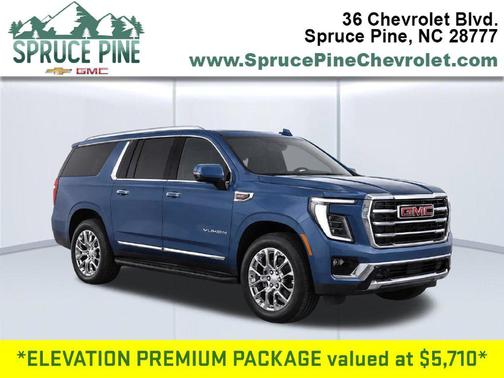 Downpour Metallic 2026 GMC Yukon XL 4WD Elevation