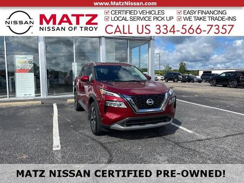 Scarlet Ember 2023 Nissan Rogue SV