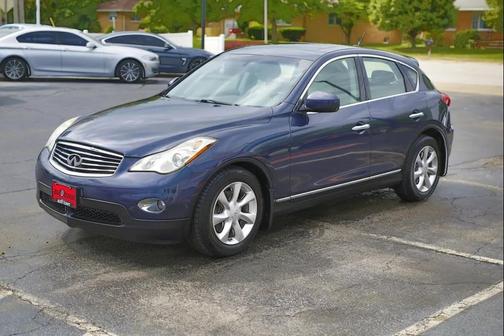 Blue 2010 INFINITI EX35 Journey