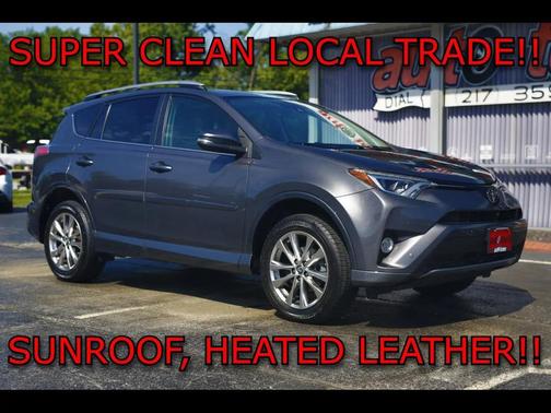 Magnetic Gray Metallic 2018 Toyota RAV4 Platinum