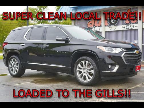 Mosaic Black Metallic 2018 Chevrolet Traverse Premier