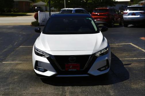 White 2020 Nissan Sentra SR