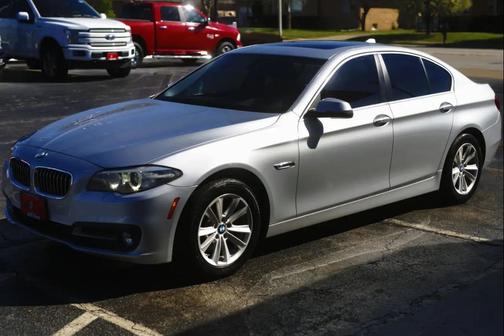 Silver 2015 BMW 528 4dr Sdn 528i RWD