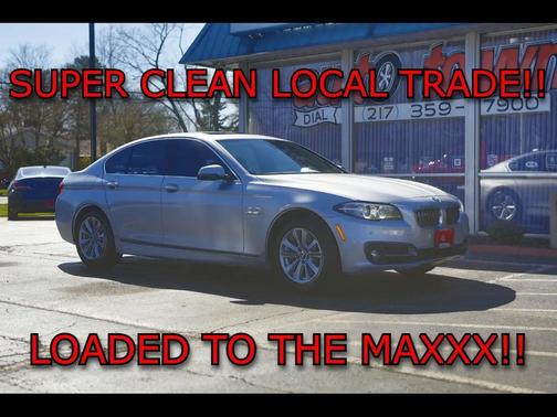 Silver 2015 BMW 528 4dr Sdn 528i RWD