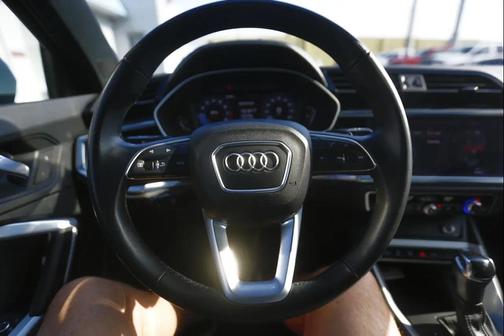 White 2021 Audi Q3 45 S line Premium