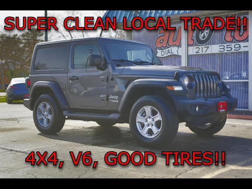 Gray 2019 Jeep Wrangler Sport SUV