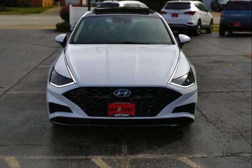 Quartz White 2021 Hyundai SONATA SEL