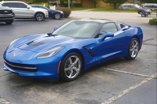 Blue 2014 Chevrolet Corvette Stingray Base