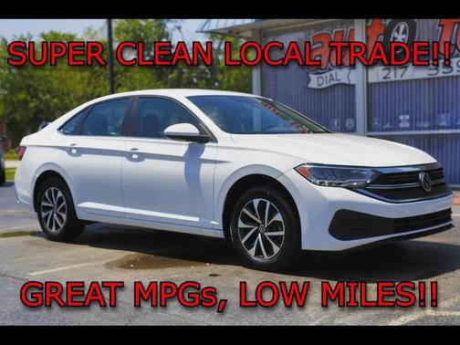 Pure White 2024 Volkswagen Jetta 1.5T S