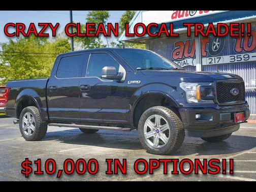 Agate Black Metallic 2019 Ford F-150 XLT