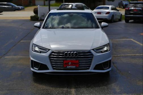 White 2019 Audi A4 Premium Plus 45 TFSI quattro