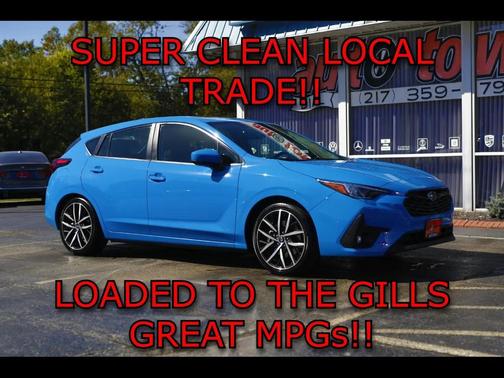 Blue 2024 Subaru Impreza Sport