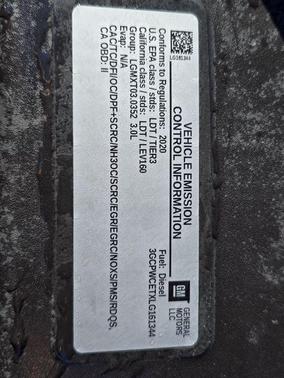 2020 Chevrolet Silverado 1500 LT