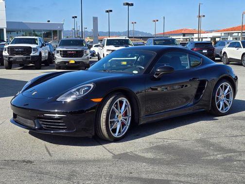 Black 2018 Porsche 718 Cayman S