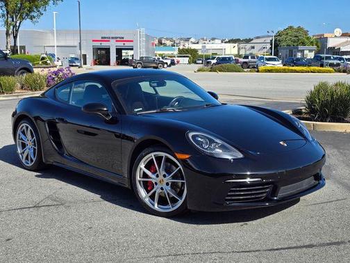 Black 2018 Porsche 718 Cayman S