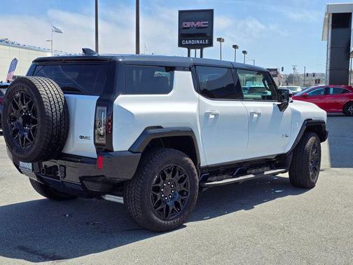 Interstellar White 2025 GMC HUMMER EV SUV 2X