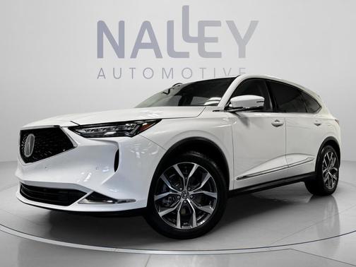 Platinum White Pearl 2023 Acura MDX Technology