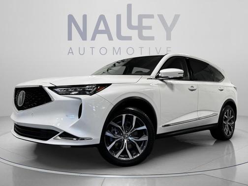 Platinum White Pearl 2023 Acura MDX Technology
