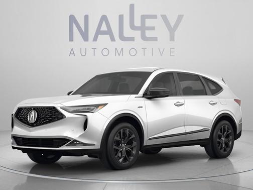 Platinum White Pearl 2023 Acura MDX A-Spec