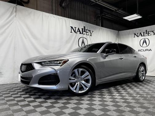 Lunar Silver Metallic 2022 Acura TLX Technology