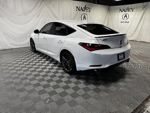 Platinum White Pearl 2025 Acura Integra w/A-Spec Package