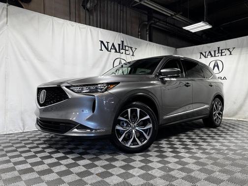 Liquid Carbon Metallic 2024 Acura MDX Technology