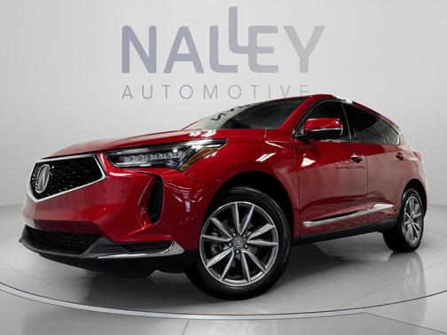 Performance Red Pearl 2023 Acura RDX Technology Package