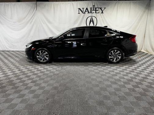 Crystal Black Pearl 2018 Honda Civic EX