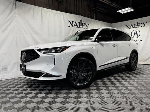 Platinum White Pearl 2023 Acura MDX A-Spec