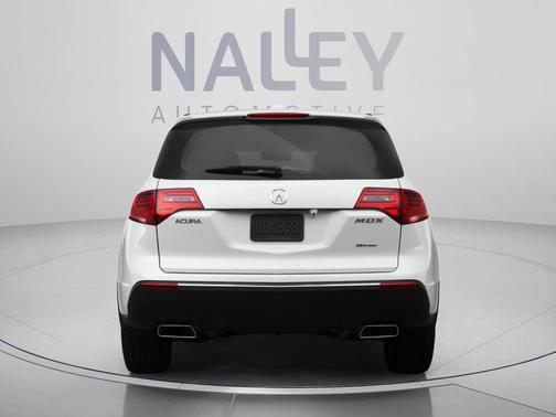 Aspen White Pearl 2012 Acura MDX 3.7L Technology