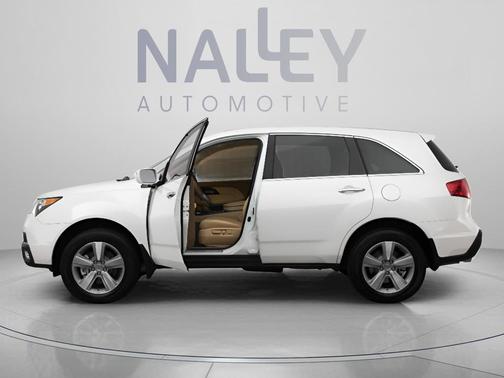 Aspen White Pearl 2012 Acura MDX 3.7L Technology