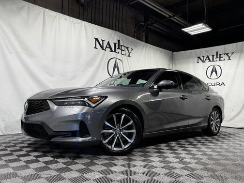 Liquid Carbon Metallic 2023 Acura Integra Base