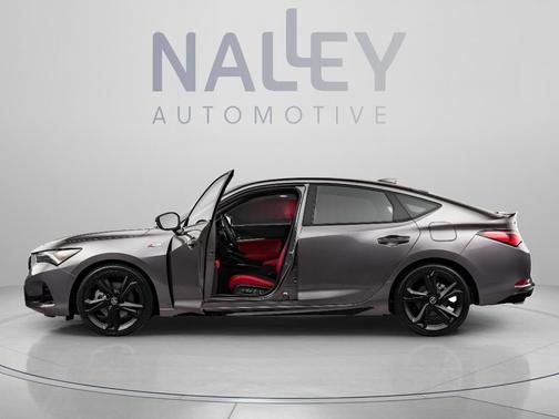 Liquid Carbon Metallic 2023 Acura Integra Base