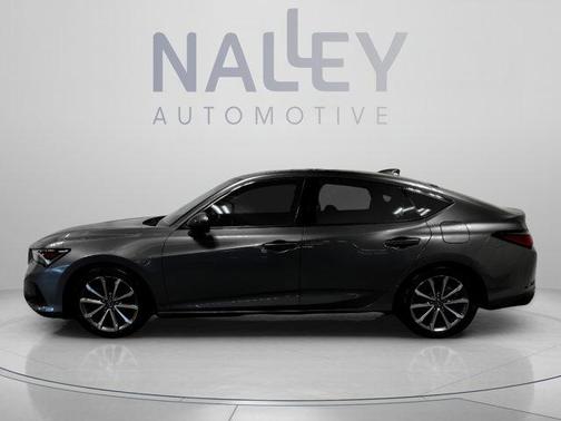 Liquid Carbon Metallic 2023 Acura Integra Base